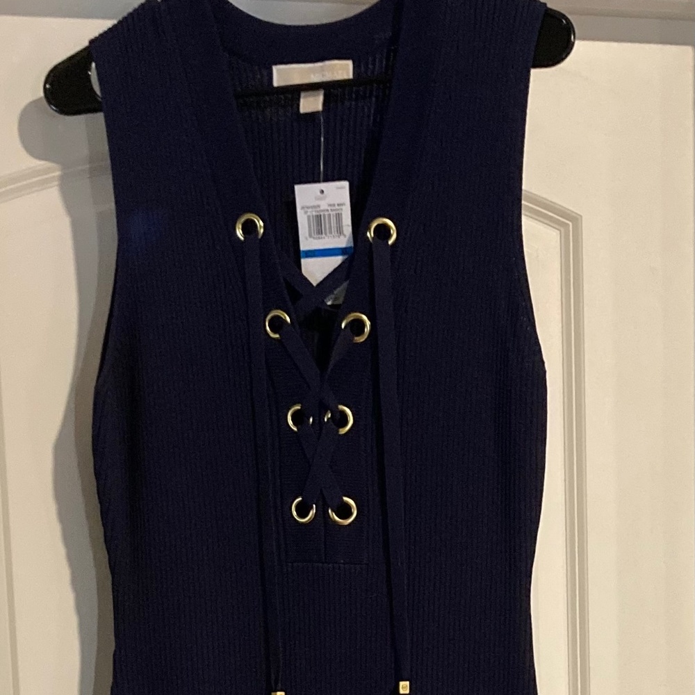 Michael Kors Navy blue dress NWT